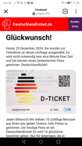 so sieht dieser 1,95 E Trick aus für das Deutschlandticket